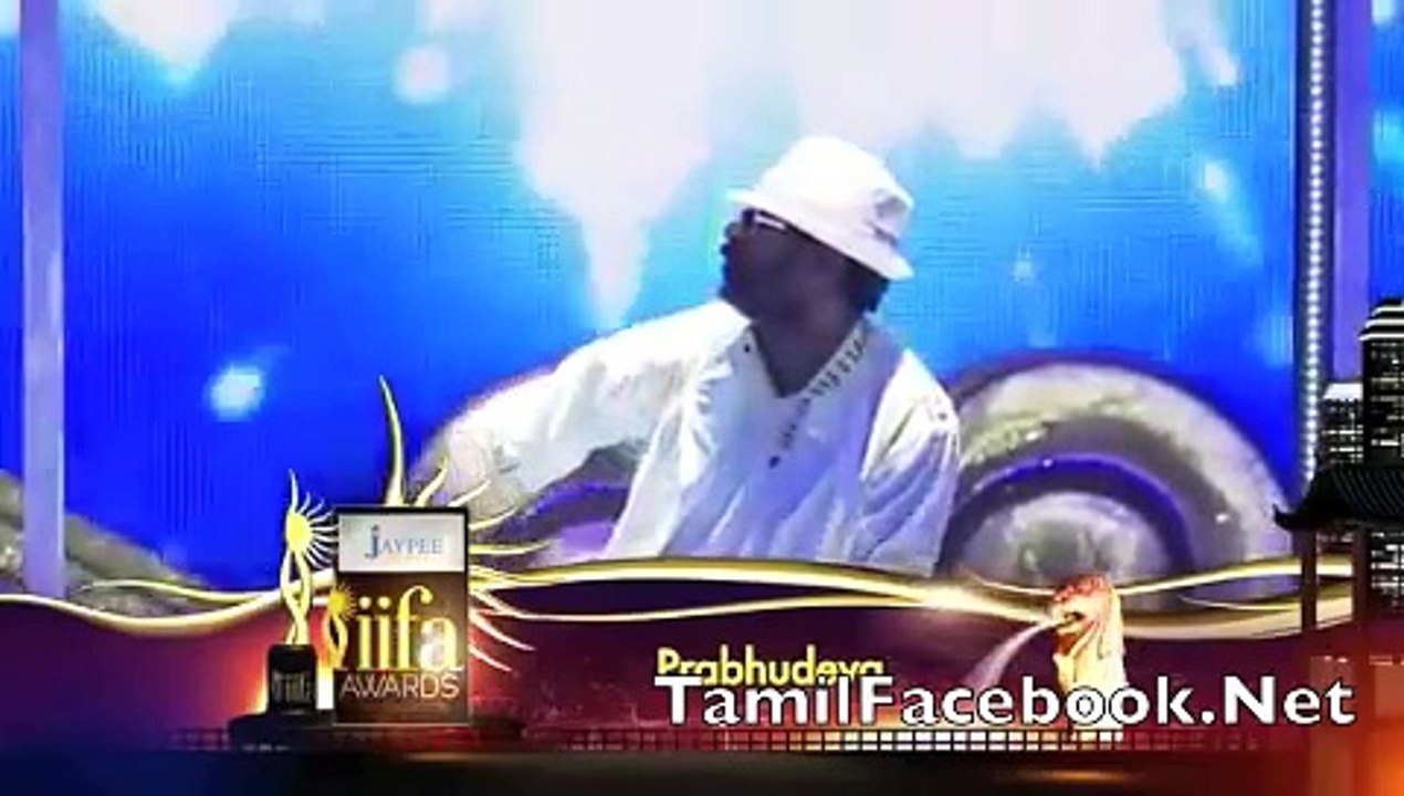Prabhu Deva Dance at IIFA 2012 - Tamil Actor Dancer Director Master
