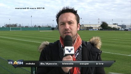 Flash FCGB du mercredi 2 mars 2016