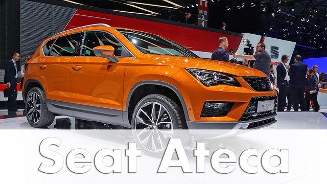 Genf 2016: Seat Ateca Seats erstes SUV | Messe | Weltpremiere | Auto | Deutsch