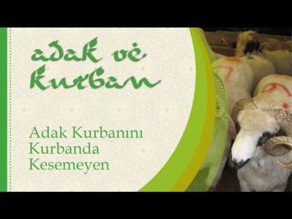 Adak Kurbanını Kurbanda Kesemeyen - Sorularla İslamiyet