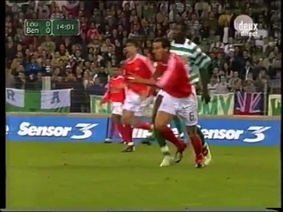 La Louvière - Benfica : 1-1