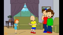 Caillou teaches Rosie a bad word/grounded