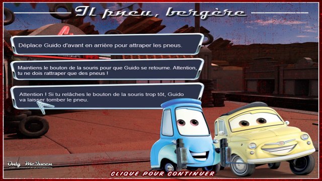 CARS ! #7 Il pneu, bergère - Flash McQueen et Luigi - Disney Cars 4K UHD