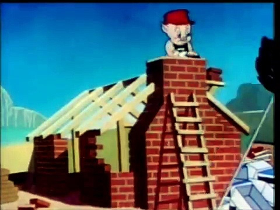 The Big Bad Wolf and the Three Little Pigs - Pigs in a Polka 1943 - Merrie Melodies