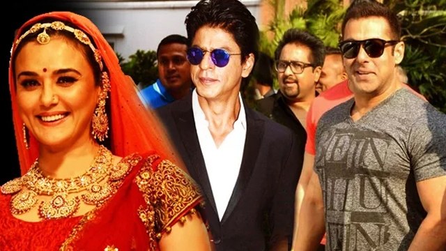 Shahrukh & Salman To Attend Priety Zinta’s Wedding Reception