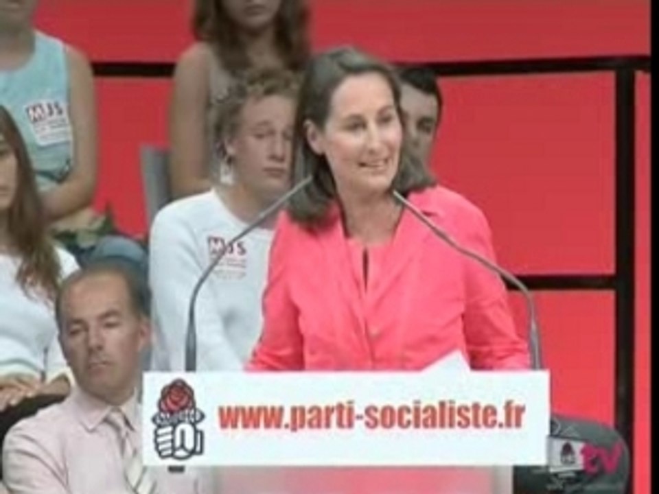 Meeting de Nantes : Ségolène Royal