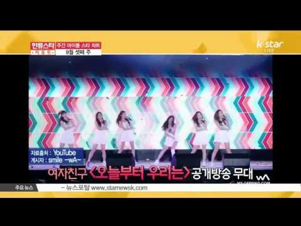 [K STAR REPORT][WEEKLY IDOL STAR CHART] 3rd wee...