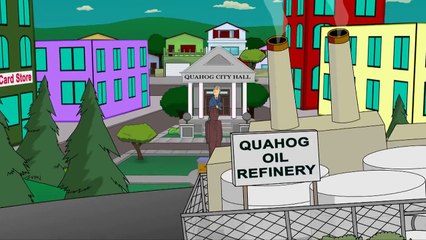 The Simpsons intro with Family Guy