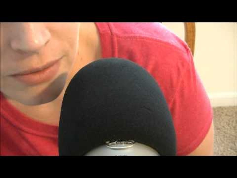 ASMR Soft Inaudible/Unintelligible Whispering + Chewing Gum