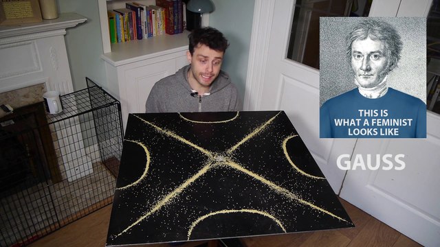 Créez des formes géométriques avec du couscous et quelques secousses!