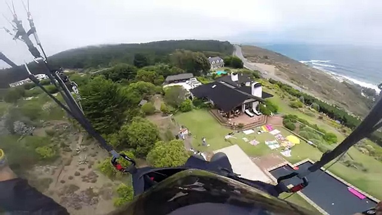 Paragliding - That's a top Landing, Pilot- Francisco Fluxa