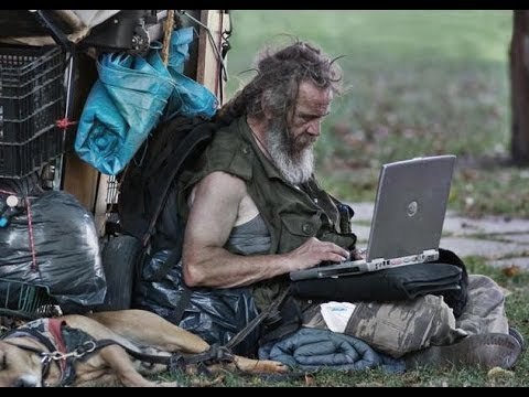 Самый преуспевающий бомж на планете