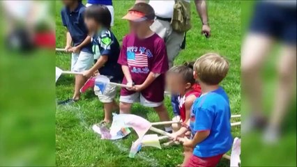 Little Boy Discards Hobby Horse To Ride Solo