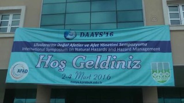 Doğal Afetler ve Afet Yönetimi Sempozyumu