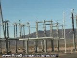 500kV Electric Discharge at Power Statio