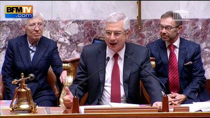 Download Video: L'Assemblée nationale rend hommage à celle qui murmure dans l'oreille de Bartolone