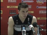 Dulo Vujošević Ne dozvoljava da Bogdan odgovori na pitanje novinara