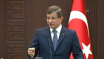 Başbakan Davutoğlu - CHP'nin Anayasa Komisyonuna Dönme Şartı