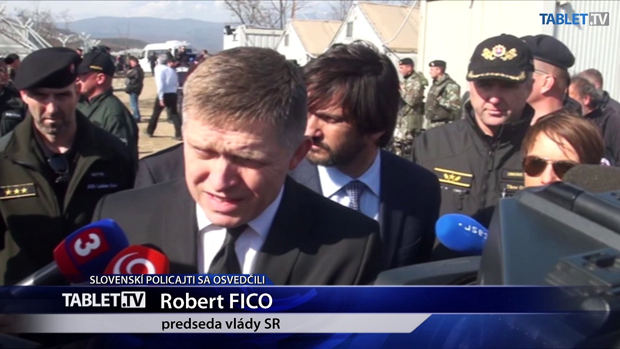 R. FICO: Macedónsko aj naďalej potrebuje pomoc slovenských policajtov