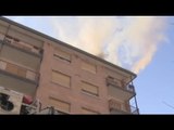 Venaria Reale (TO) - Brucia il tetto di un palazzo: 6 famiglie evacuate (02.03.16)