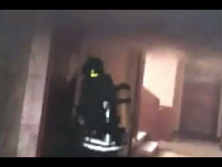 Roma - Incendio a Montesacro, distrutto un appartamento (02.03.16)