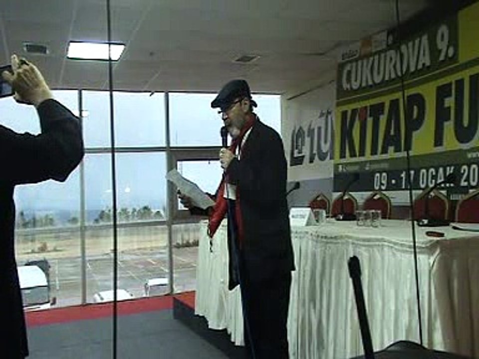 "GÖRÜLMÜŞTÜR" DAMGALI MEKTUP ŞİİR:BEDRAN CEBİROĞLU 9.ÇUKUROVA KİTAP FUARI