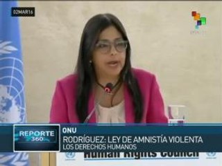 Rodríguez denuncia que MUD quiere aprobar ley de perdón a delincuentes