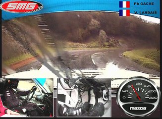 RALLYE DE CORSE HISTORIQUE - PHLIPPE GACHE MAZDA RX 7 - ES9