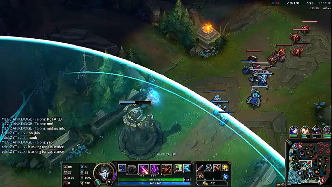 League of Legends - LOL  still noob jhinh