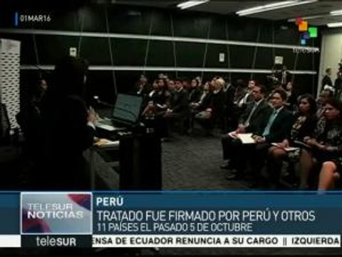 Perú: estudios oficiales se contradicen en beneficios del TPP