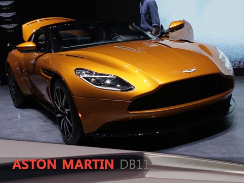Aston Martin DB11 en direct du salon de Genève 2016