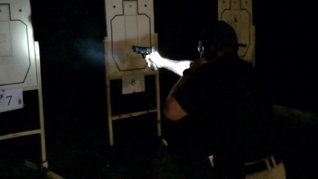 Self Defense Shooting in Low Light