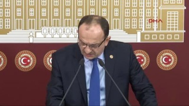 AK Parti Rize Milletvekili Hikmet Ayar, Meclis'te Basın Toplantısı Düzenledi