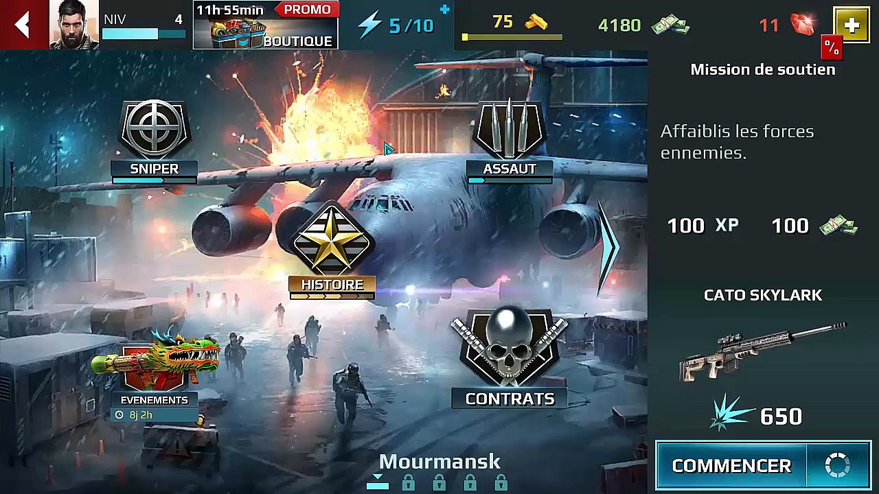 sniper fury - gameloft windows store - windows phone - android - IOS [part10]