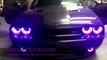 Dodge Challenger Plum Crazy Purple SRT8 Custom UV Lighting Installation by AAC