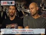 Toby Kebell & Mark Strong Funny Rock n Rolla interview