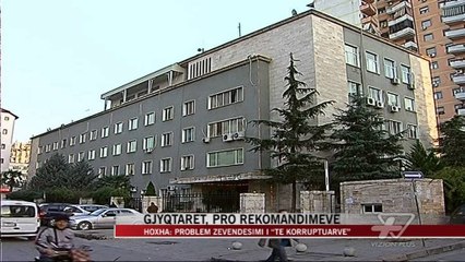 Gjyqtarët, pro rekomandimeve - News, Lajme - Vizion Plus