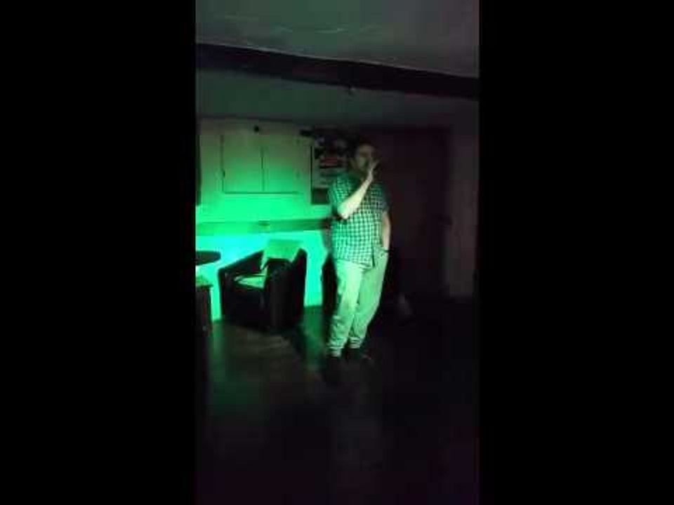 Thursday night at karaoke in georges bar march