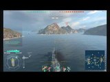 World of Warships Omaha gameplay