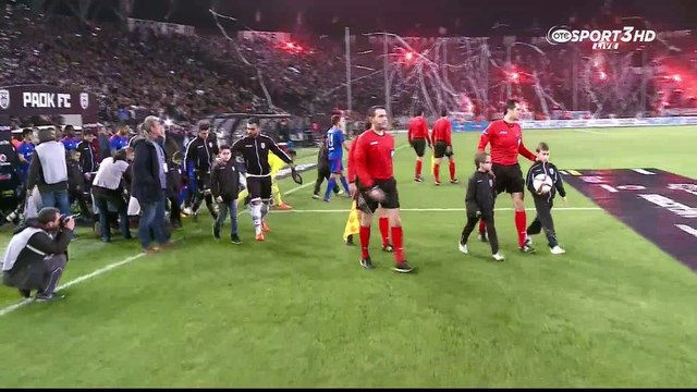 ΠΑΟΚ - Ολυμπιακός: Εντυπωσιακή η κερκίδα του ΠΑΟΚ