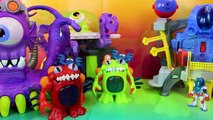 Imaginext Tentaclor Alien eats Toy Story Buzz Lightyear and Dinosaur Rex