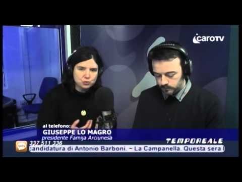 Icaro Tv. Sfratto all'associazione Famija Arciunesa, parla il presidente Lo Magro
