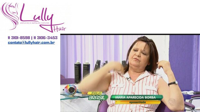 Lully Hair - Fala Brasil 13/10/2014 - Investir no ramo de perucas e apliques é garantia de clientes fieis e um bom lucro