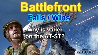 Battlefront StarWars Fails / Wins Compilation (Best Of Beta)