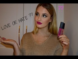 Drugstore Matte Liquid Lipsticks - Review + First Impression