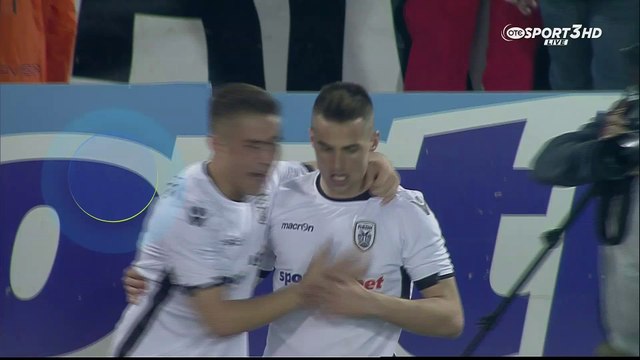 ΠΑΟΚ - Ολυμπιακός: Το γκολ του Μακ