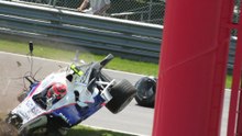 Canada 2007 Kubica HUGE crash Dutch Commentary
