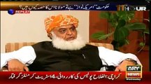 Maulana Fazal Ur Rehman Criticizes Imran Khan