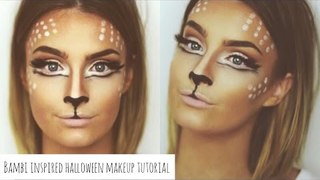 Bambi Inspired Halloween Makeup Tutorial | Aoife Conway Makeup