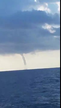 Waterspout - A rare weather phenomenon witnessed in Pakistani waters